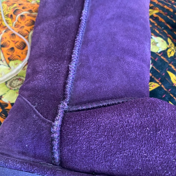 BearPaw Purple faux fur lined boots - Picture 11 of 14